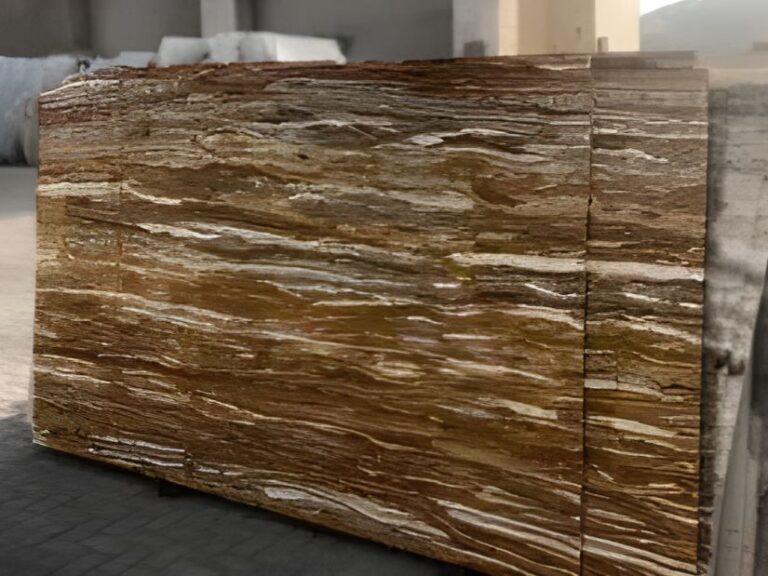 Ikonic Wood-Vein-Onyx Marble slab